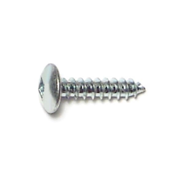 Midwest Fastener Sheet Metal Screw, #6 x 5/8 in, Zinc Plated Steel Truss Head Square Drive, 50 PK 30803 - main